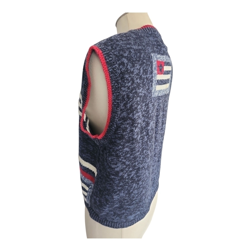 Christopher & Banks Hand-Embroidered Knit Vest – Size L - Picture 6 of 10